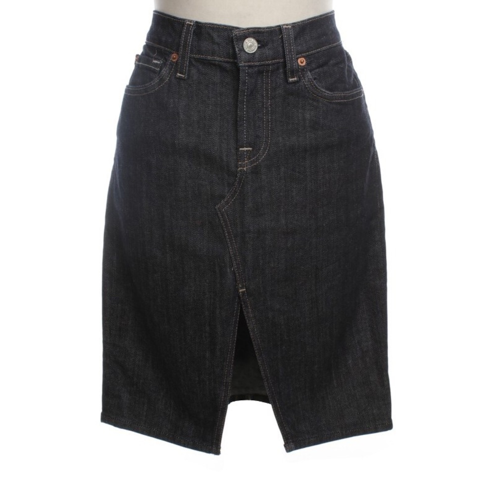 🇫🇷7 for All Mankind Dark Denim Roux Skirt 32